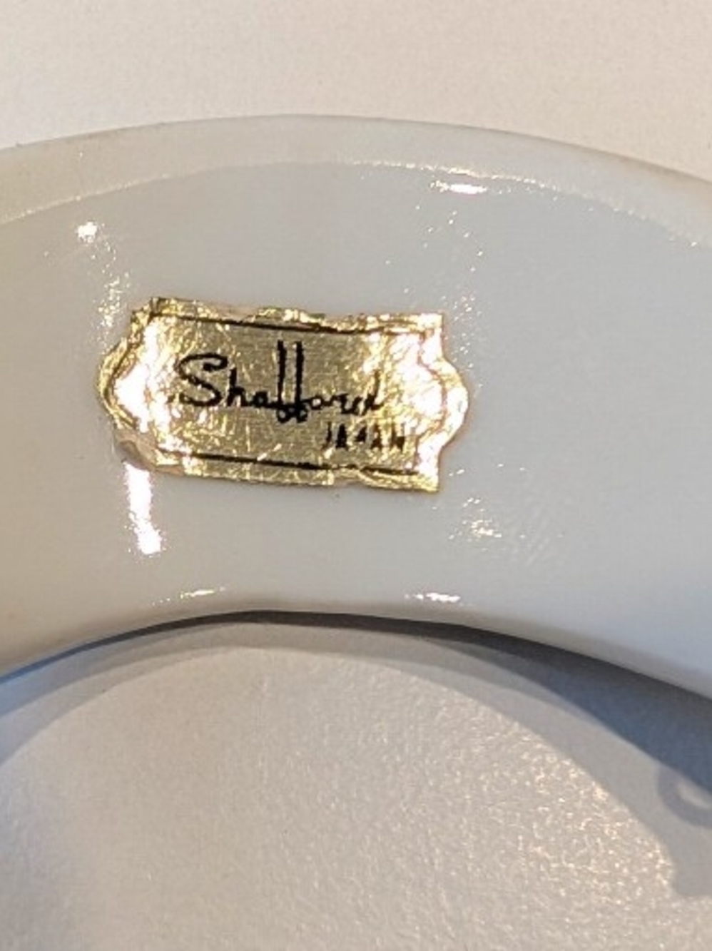 Stafford England Porcelain Wine Labels – “This Wine Is:” Gold Chain Set - Picture 4 of 4